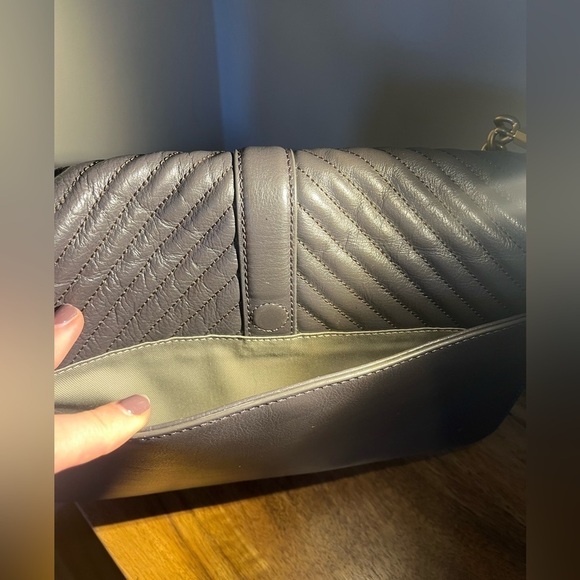 Rebecca Minkoff Chevron Quilted Love Crossbody - Picture 13 of 14